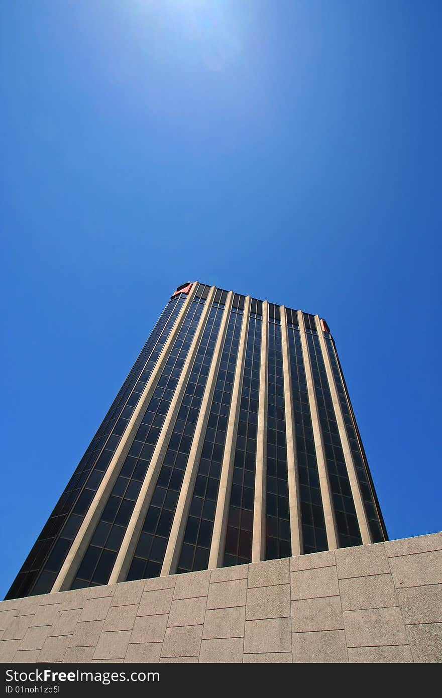 Corporate building skyscraper