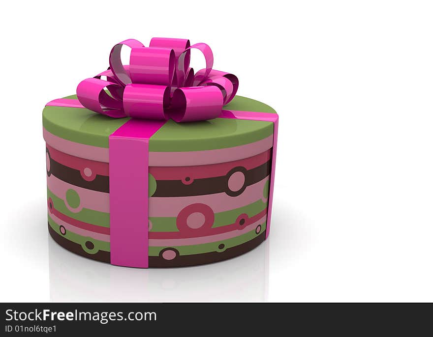 Round Gift box