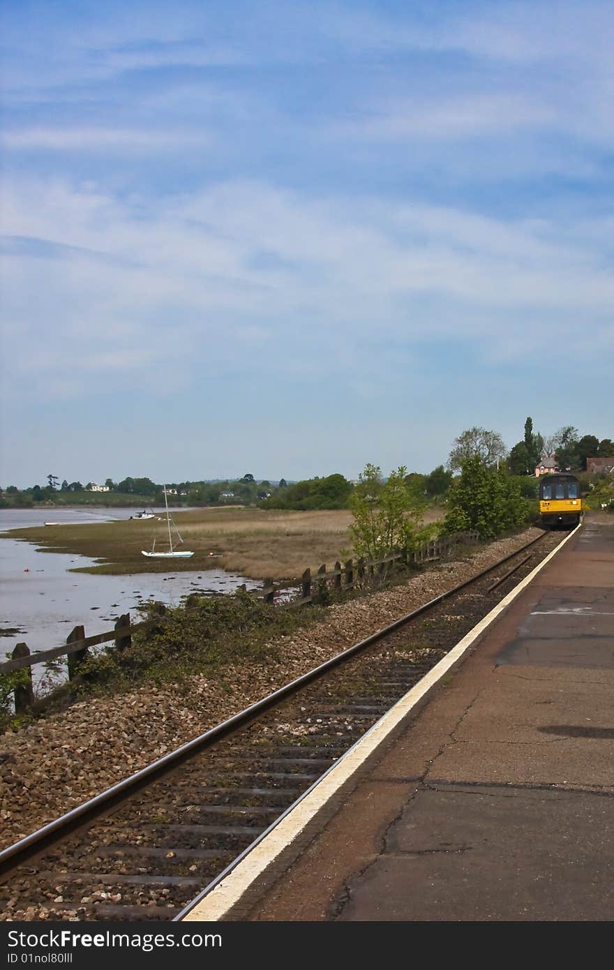 Devon coast railway