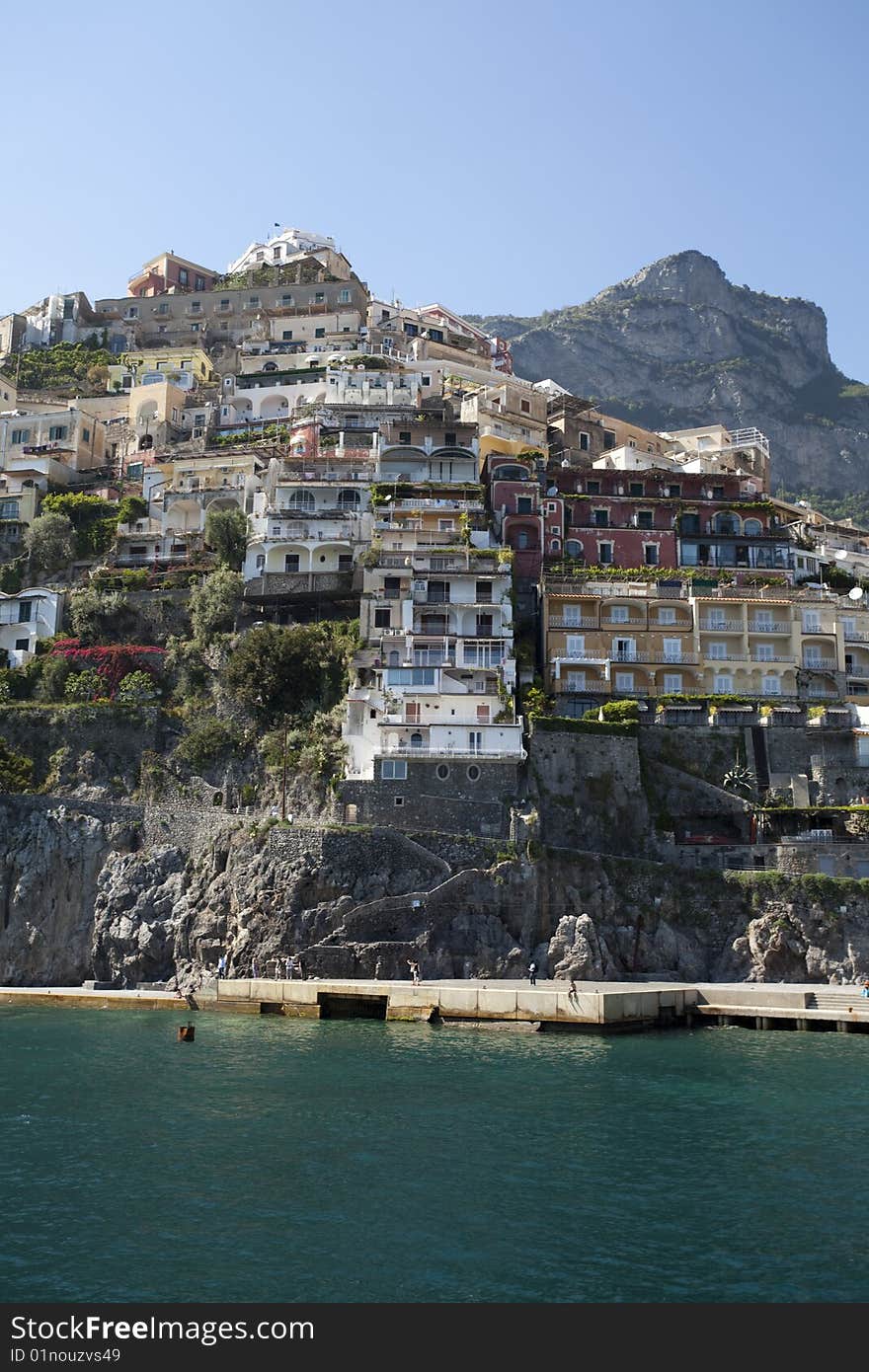 City of Positano, Amalfi Coast, Italy. City of Positano, Amalfi Coast, Italy