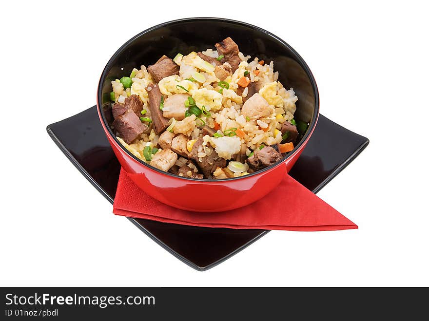 Rice with meat