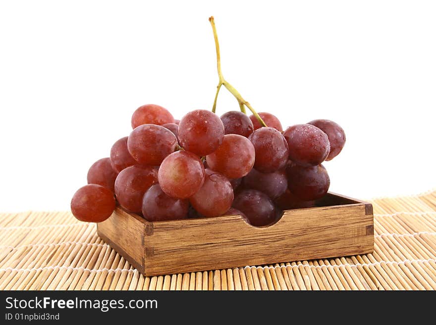 Red grapes