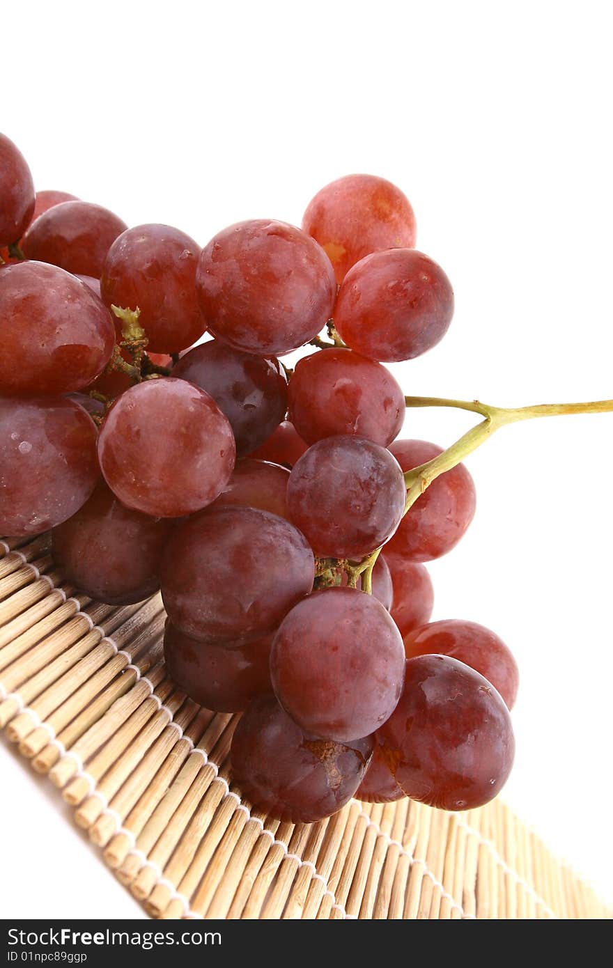 Red grapes