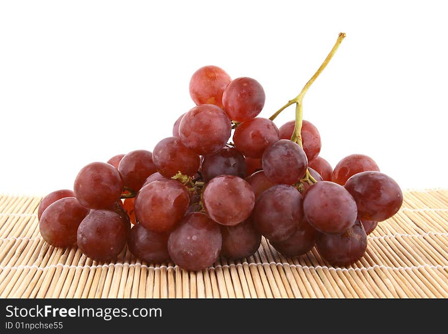 Red grapes