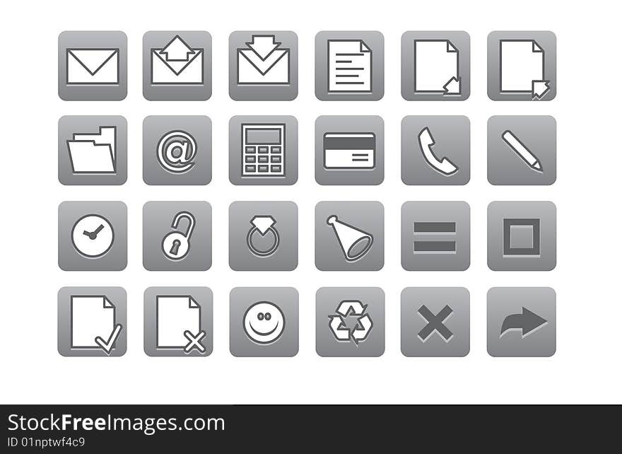 Computer and web icons