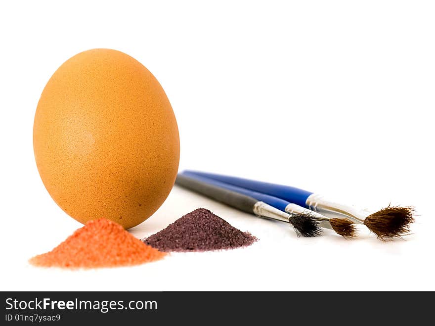 Accessories of egg painting