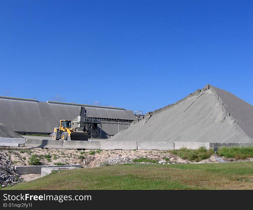 Aggregate storage at florida port. Aggregate storage at florida port