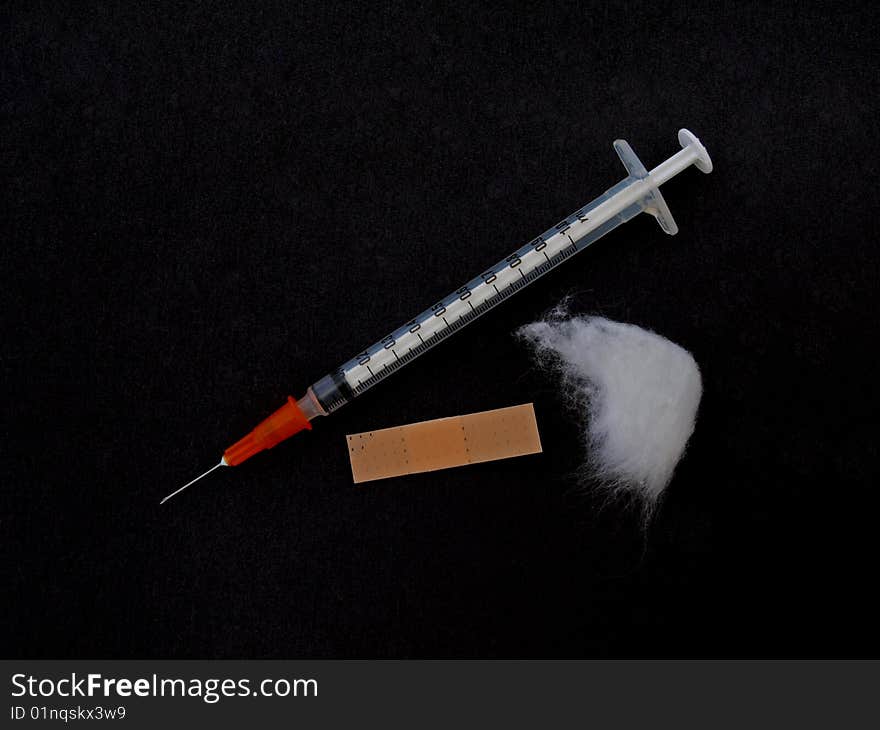 Hypodermic Syringe And Needle