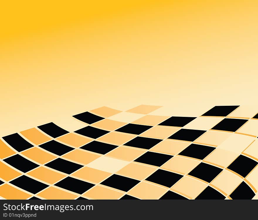 The vector illustration contains the image of abstract background