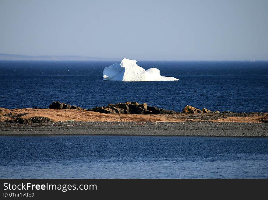 Iceberg in Trinity Bay Newfoundland