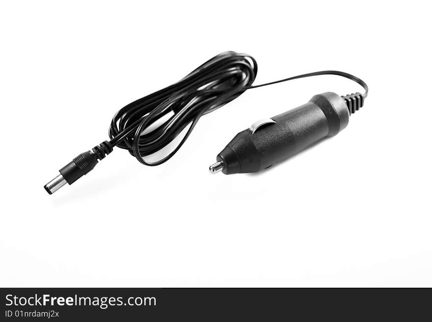 An electric adapter for connecting from car-suppliers to mobile phone