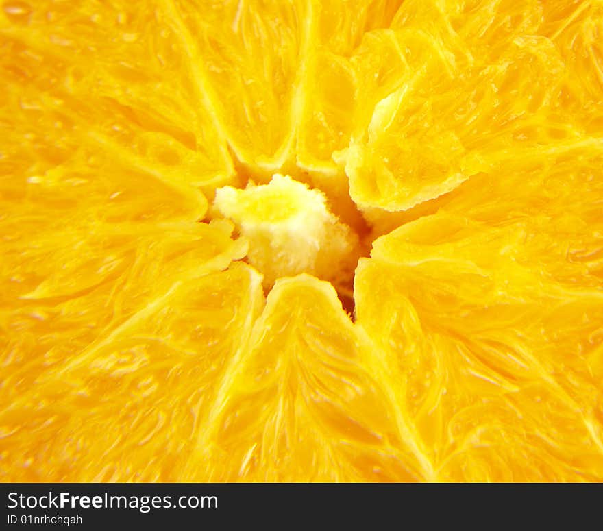 Macro phot of a orange. Macro phot of a orange