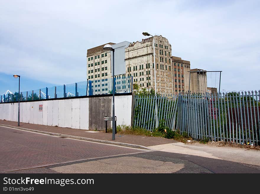 Derelict building