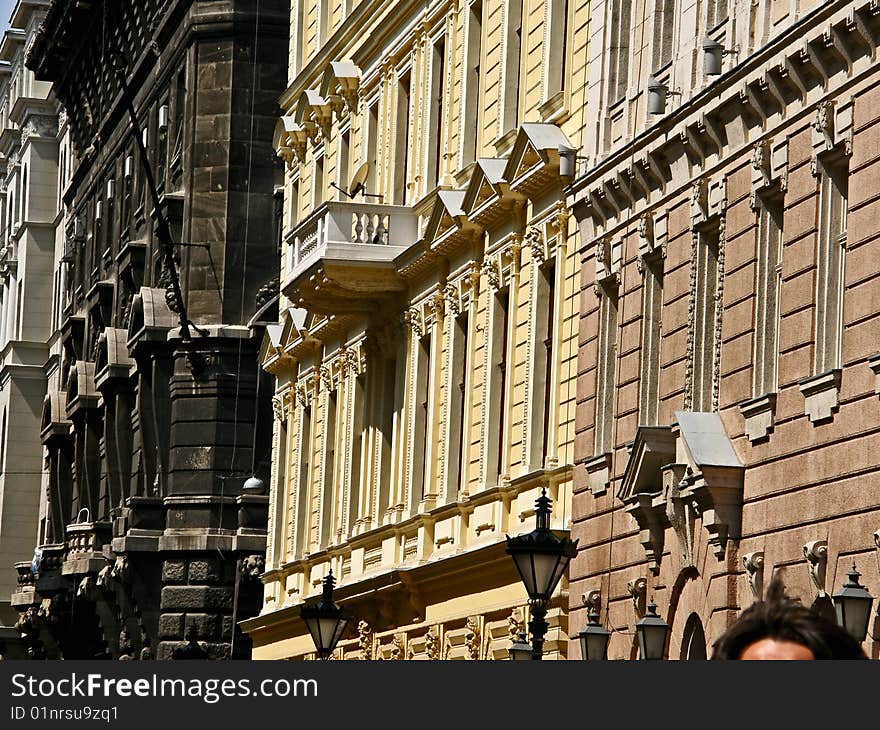 Windows in Budapest