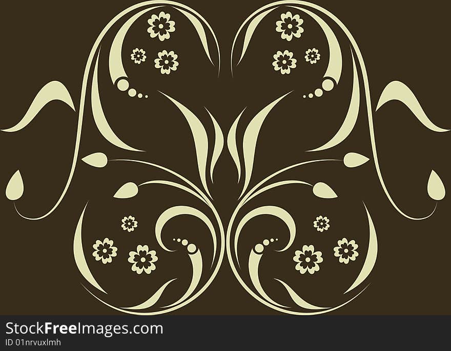 Ornate seamless texture for design. vector illustration