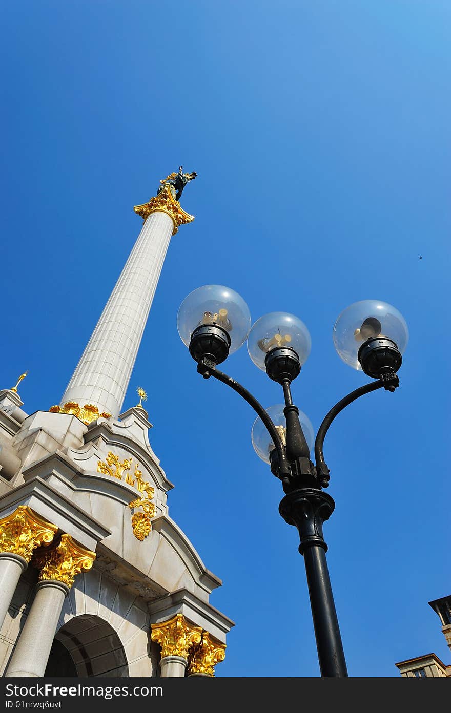 Independence square (Kiev center, Ukraine)