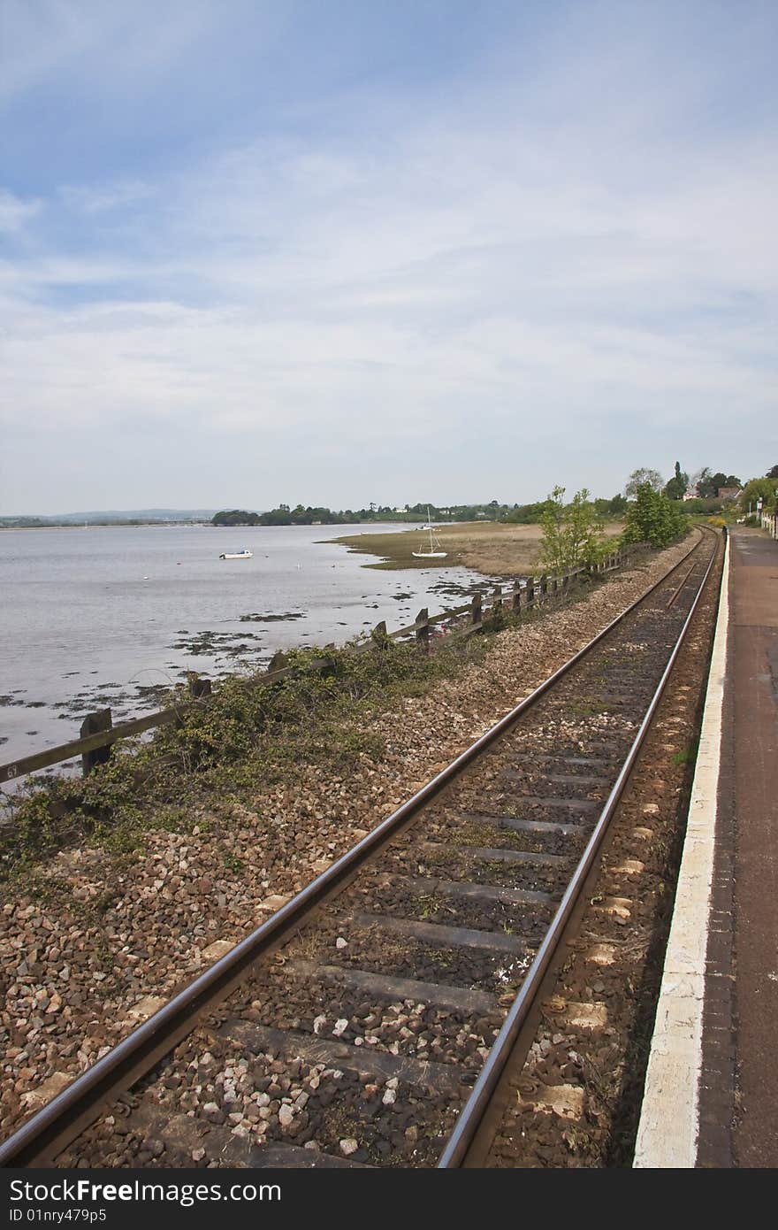 Devon coast railway