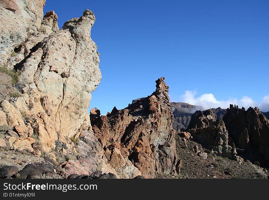 Mountain on Tenerife in Teide