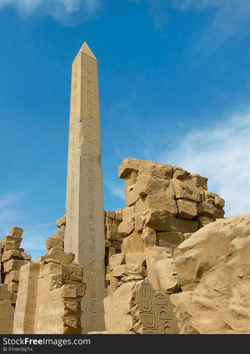 Granite Obelisk Of Queen Hatshepsut