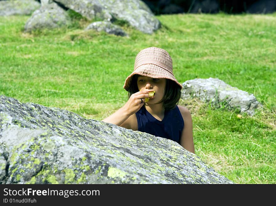 Girl With The Hat