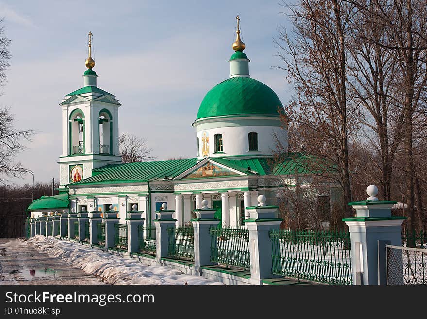 Church with bell tower