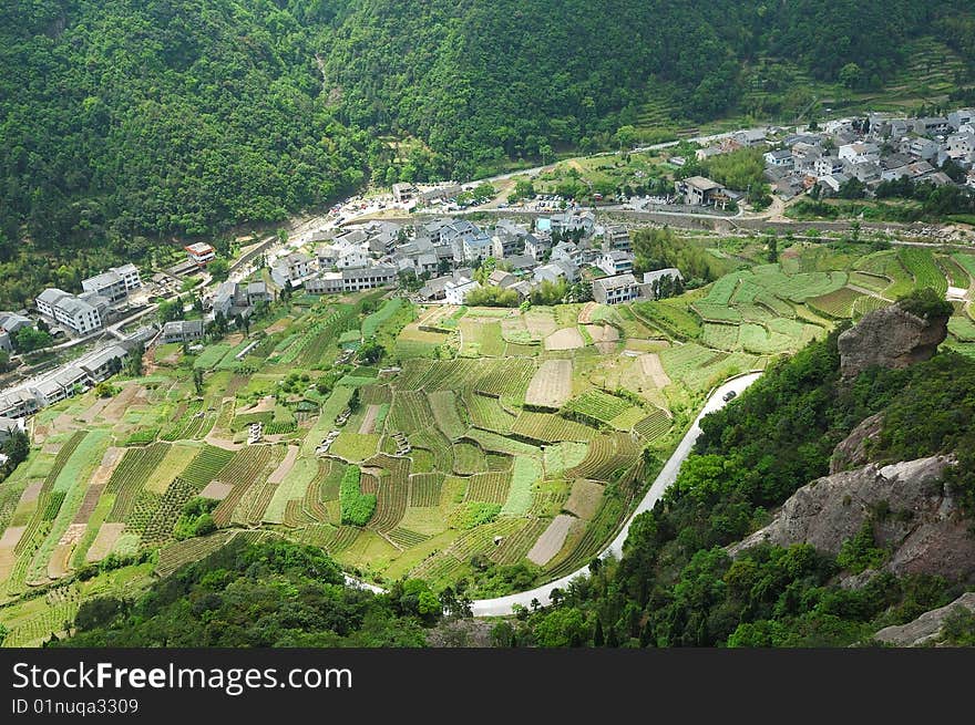 Countryside of the south of the lower reaches of the Yangtze River. Countryside of the south of the lower reaches of the Yangtze River.