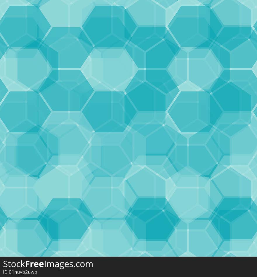 Hexagon tiles. Seamless vector pattern. Hexagon tiles. Seamless vector pattern