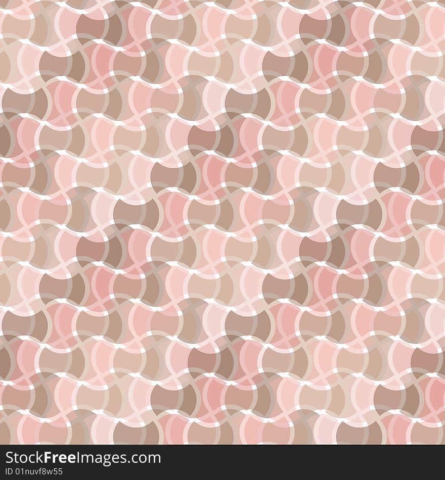 Seamless vector pattern with brown tiles. Seamless vector pattern with brown tiles