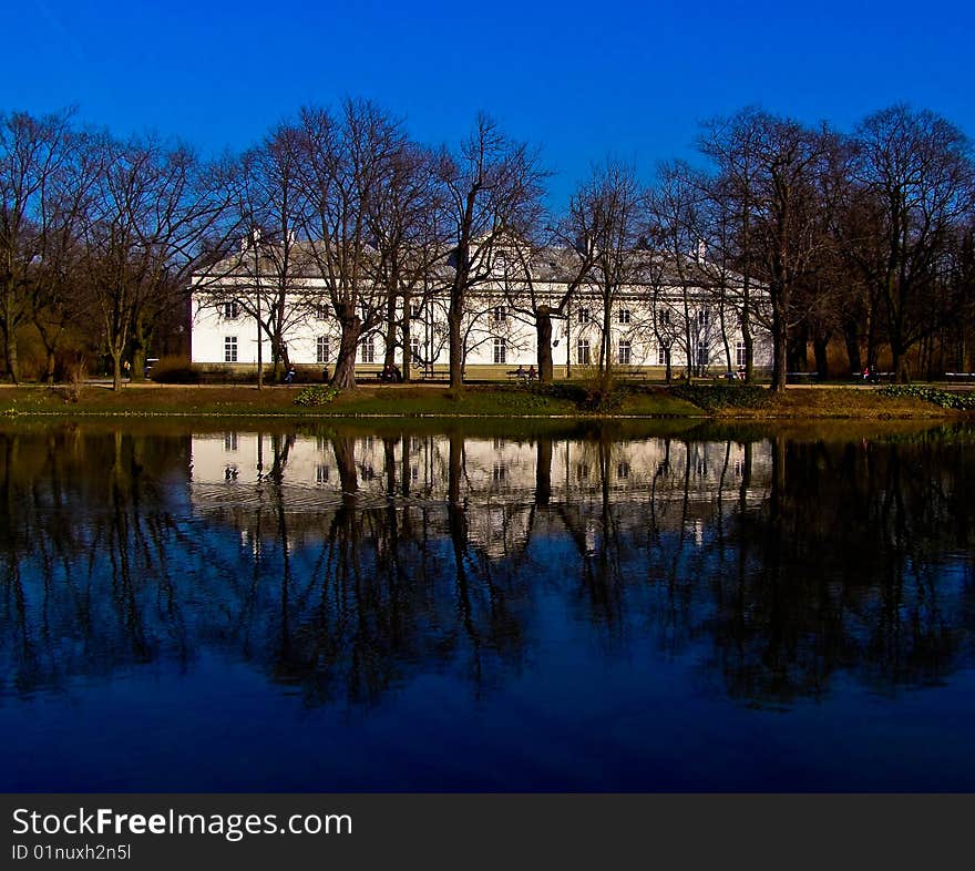 Palace At The Lazienki Park