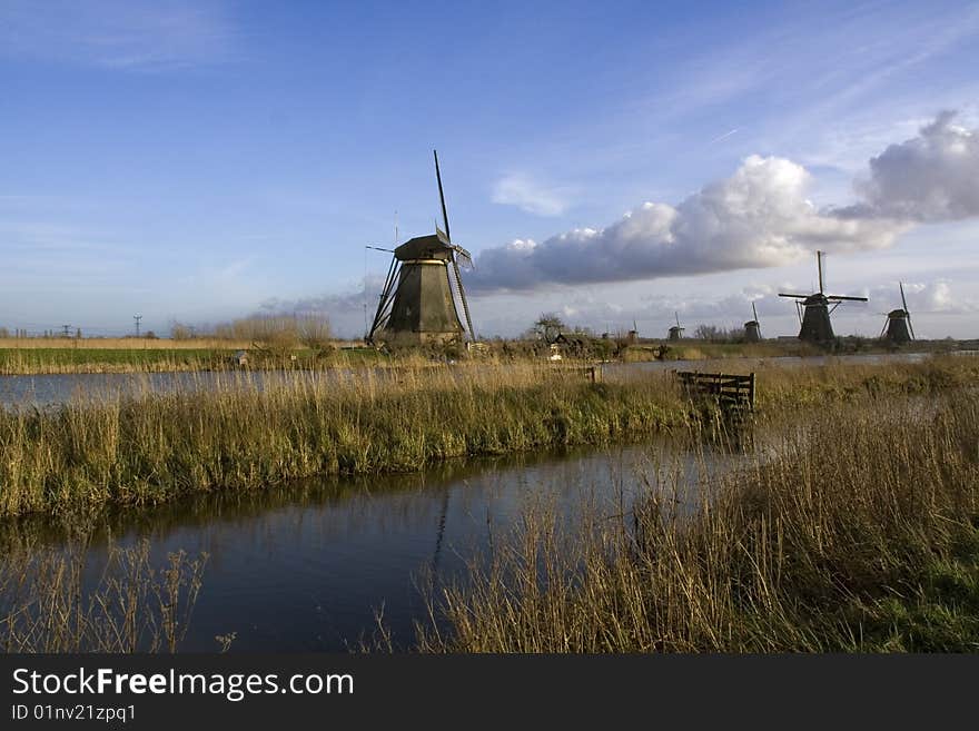 Windmill of Kinderdijk