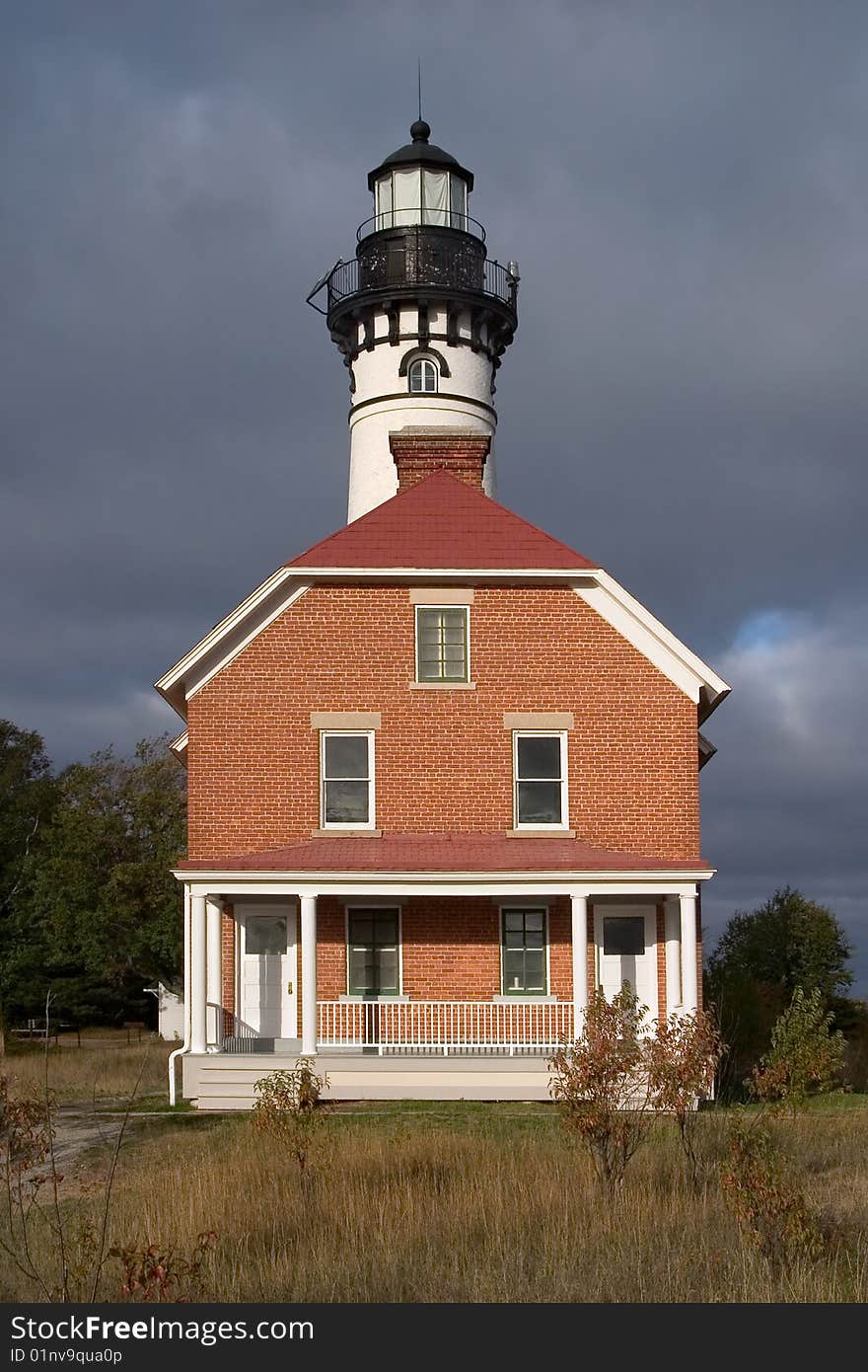 Au Sable Point Lighthouse, Pictured Rocks National Lakeshore, Michigan