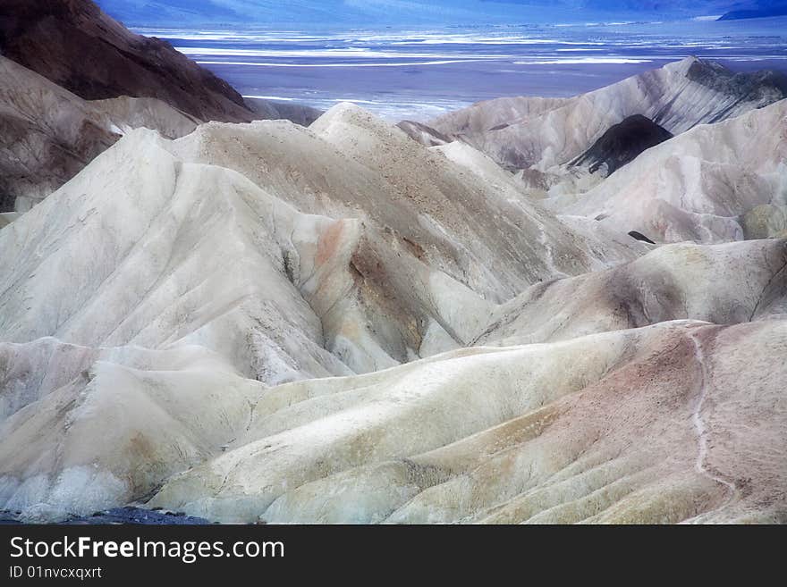 Zabriskie Point Ridges