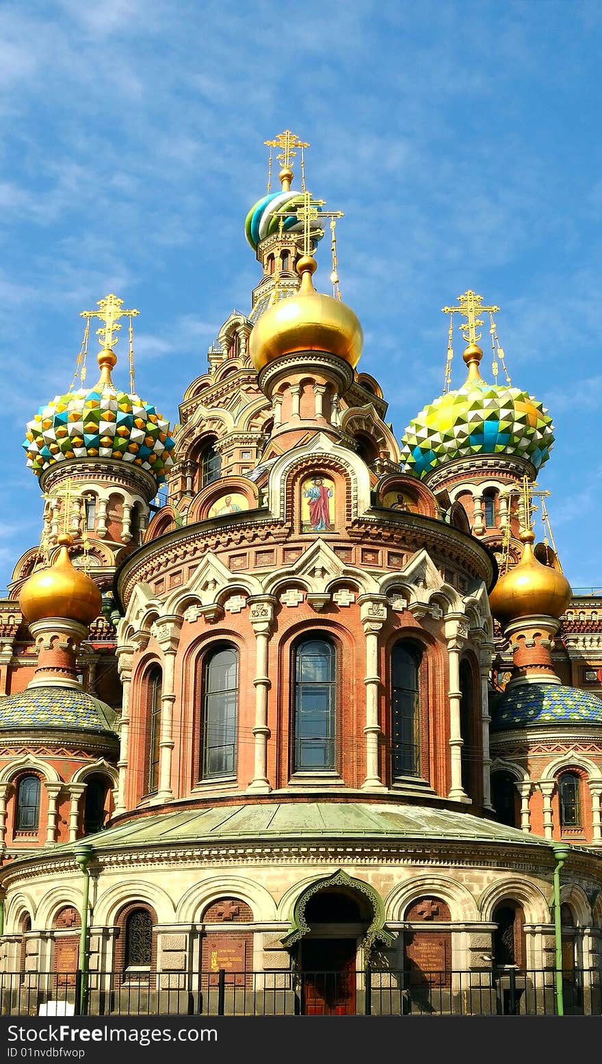 The Church of the Savior on Spilled Blood in St. Petersburg, Russia