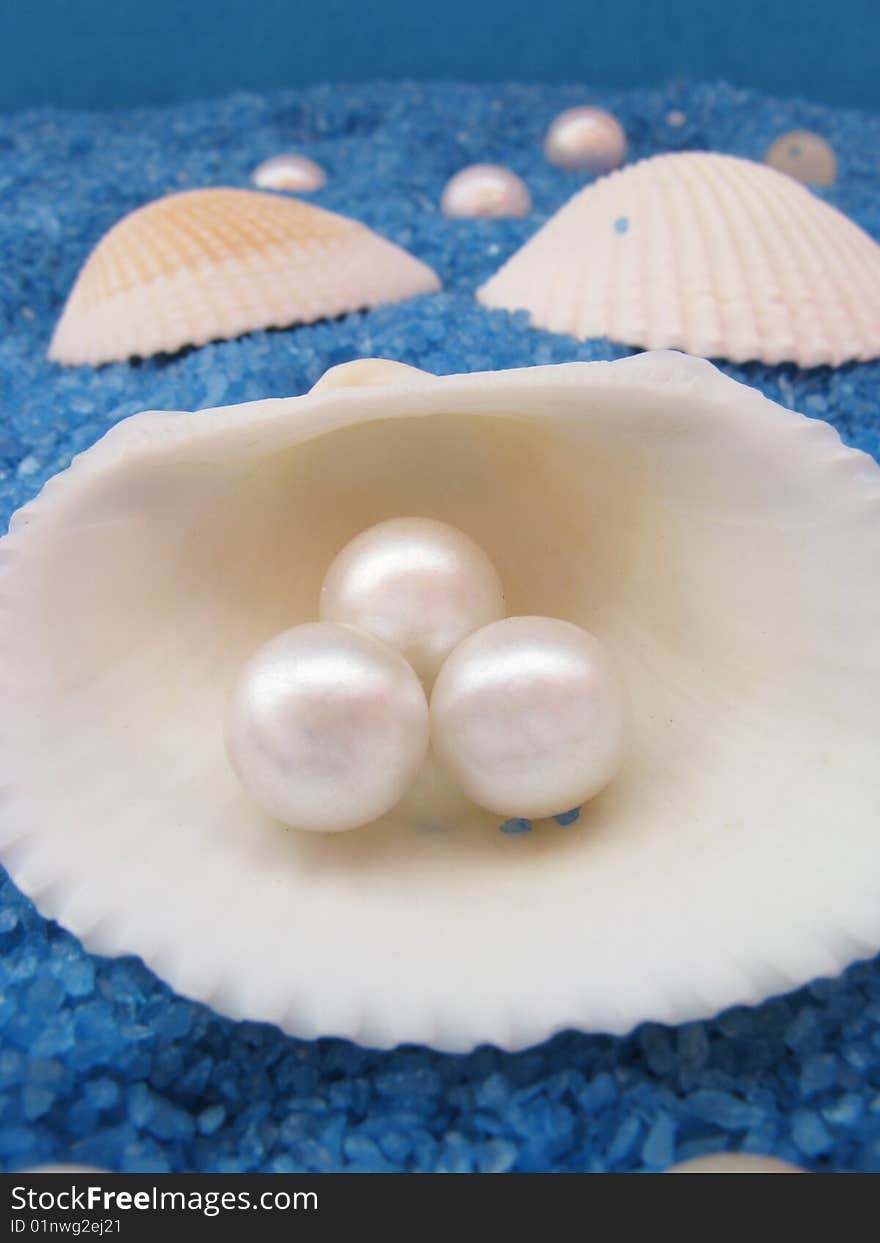 Shells and pearls