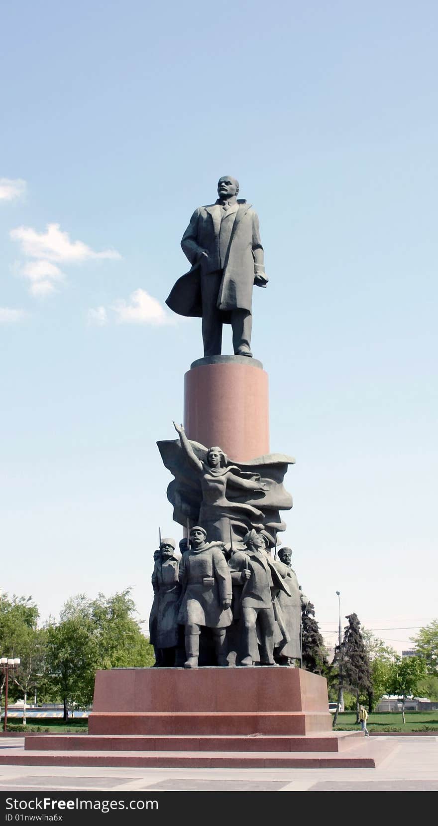 Lenin monument. Moscow.Kaluzhskaya square 2009