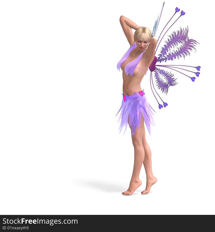 Beautiful Fairy with Wings