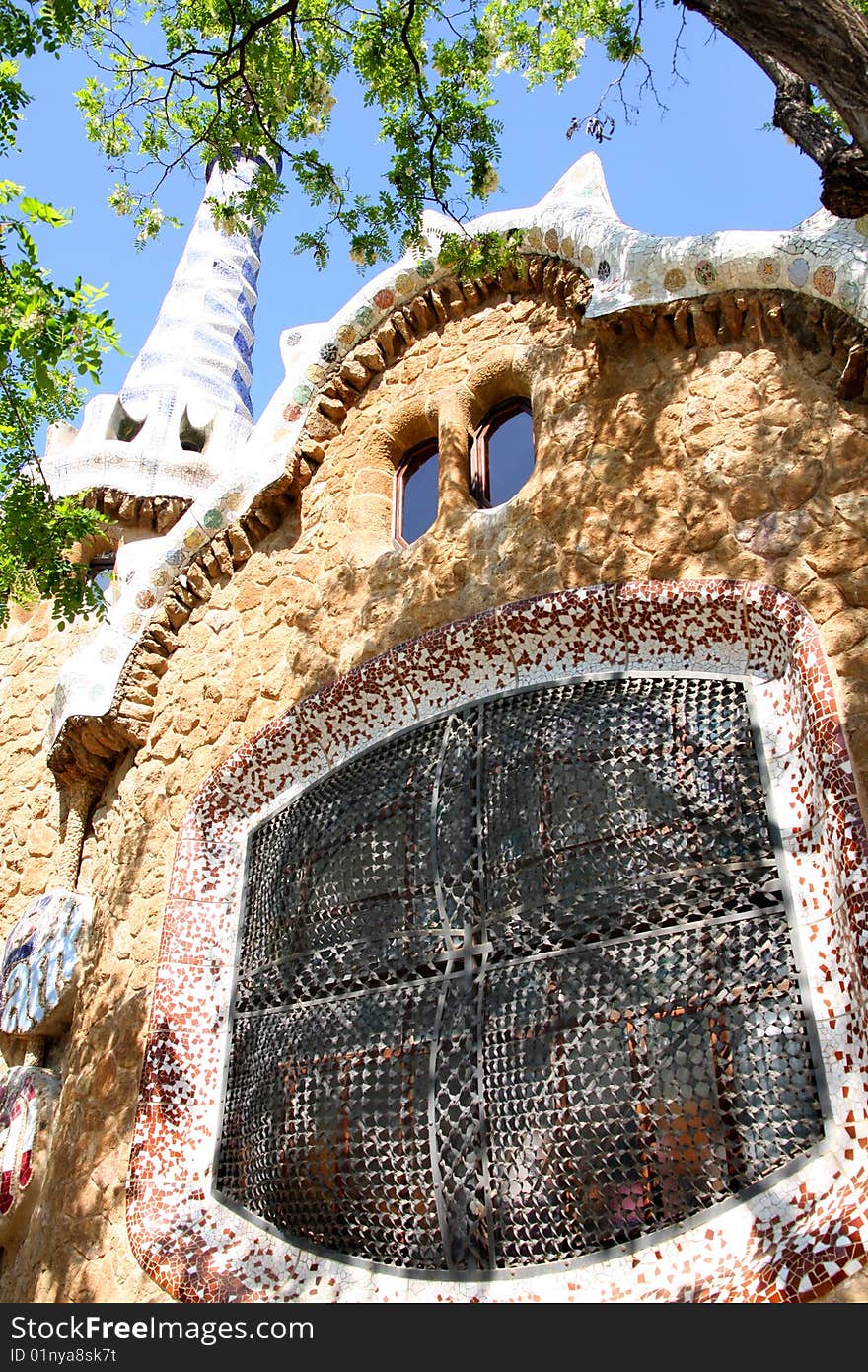 Park Guell, Barcelona, Spain