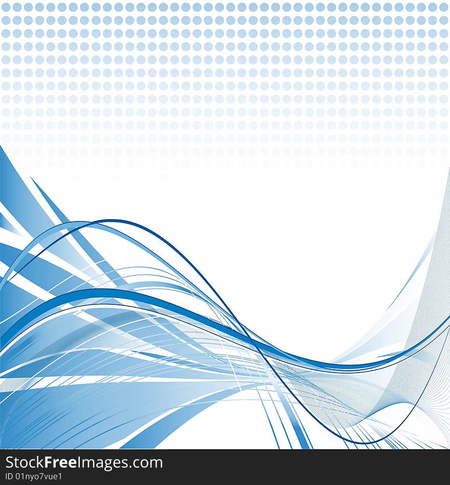 Abstract vector modern backdrop with copy space