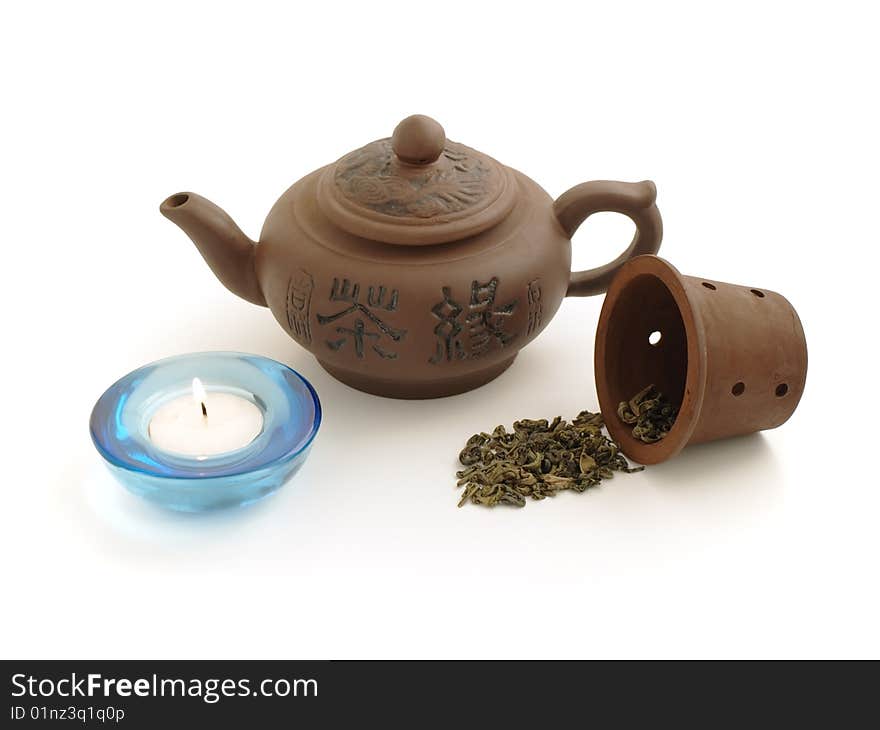 Clay chinese teapot