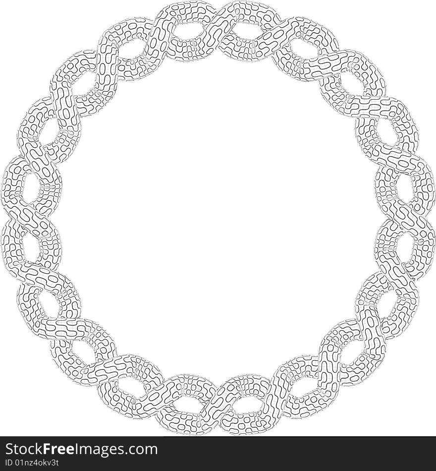 Black and White Celtic Knot Patterned background. Black and White Celtic Knot Patterned background