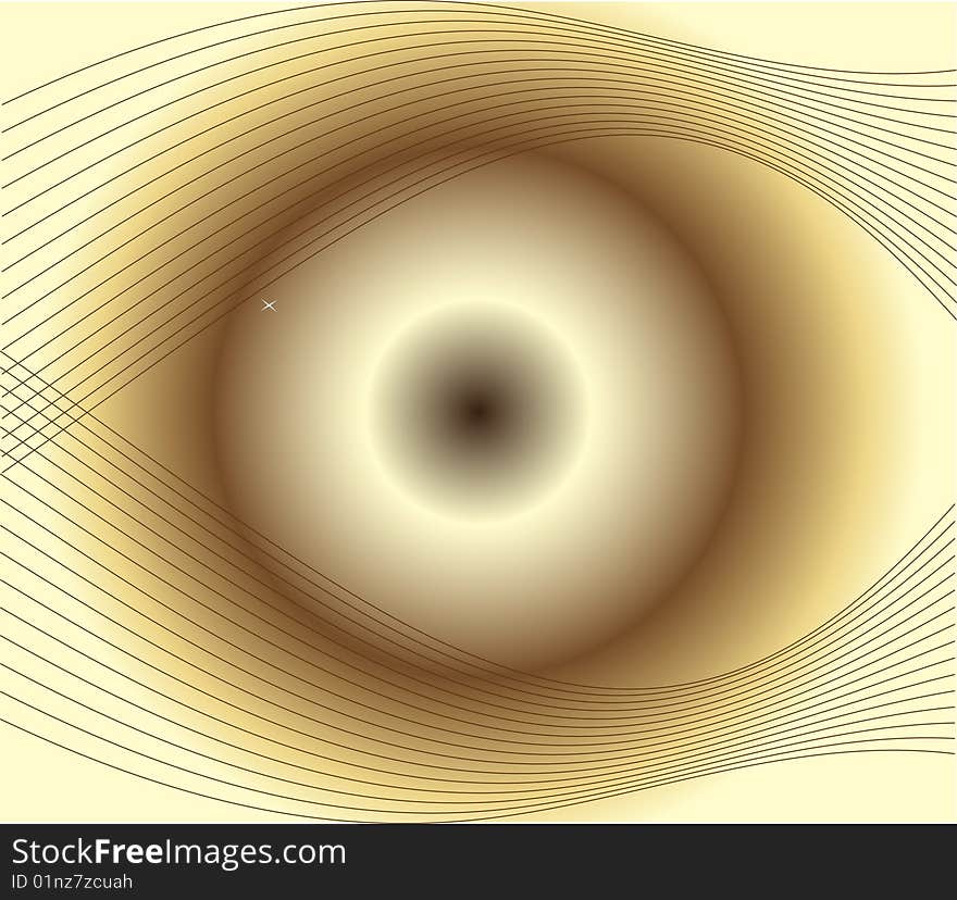 Eye abstract  background illustration