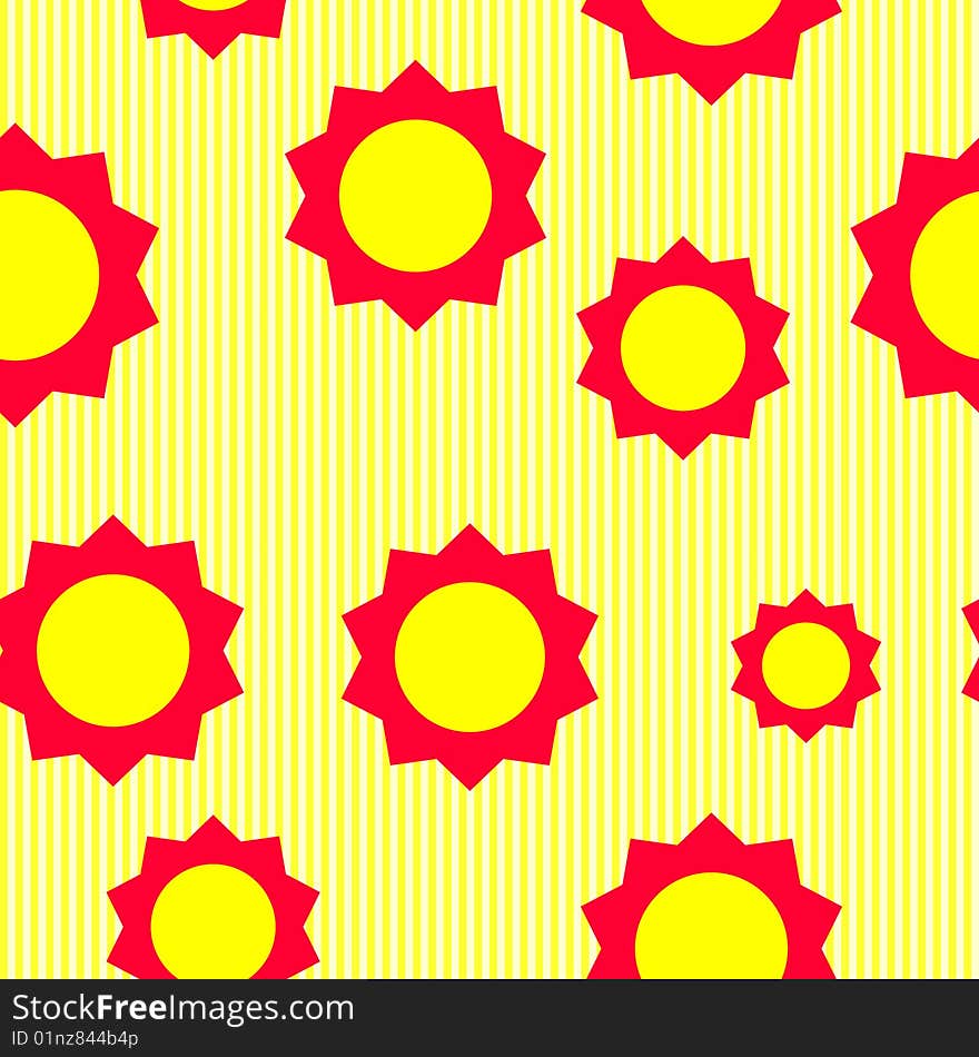 Seamless flower pattern