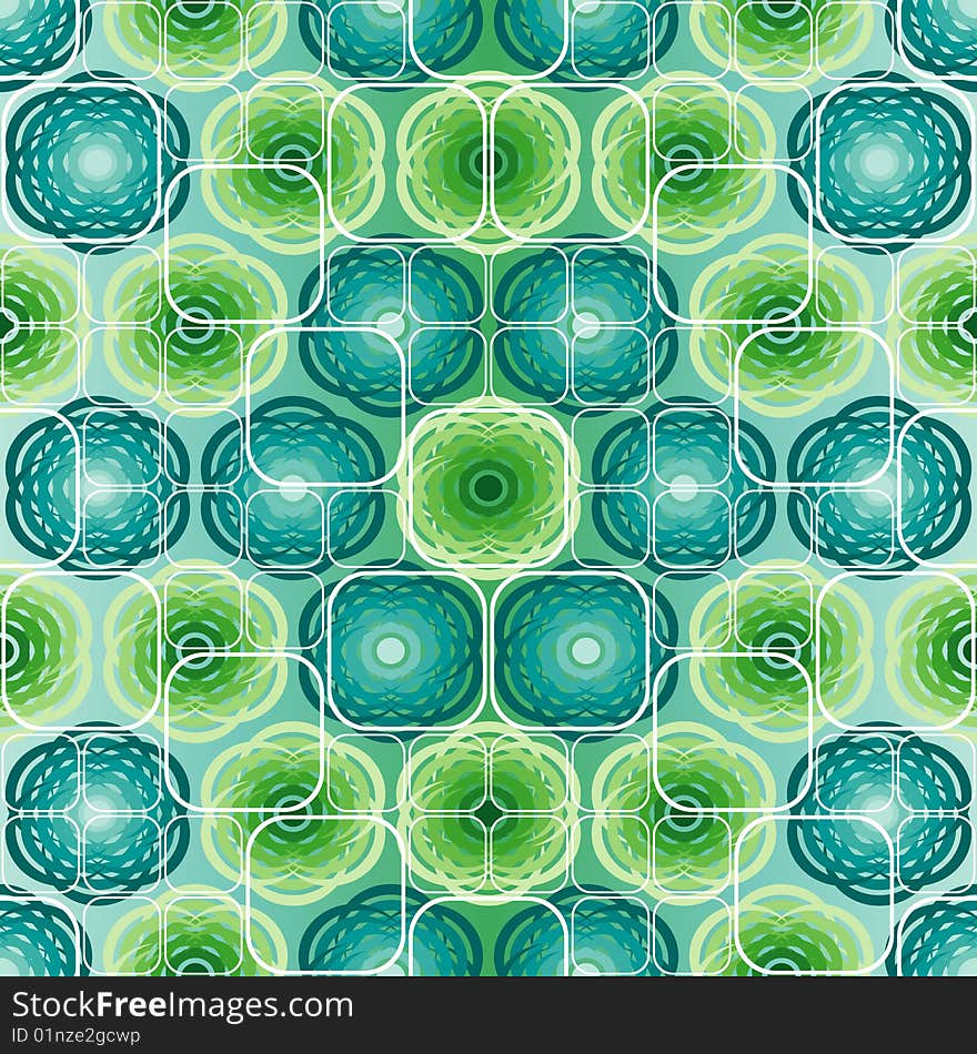 Seamless Green Pattern