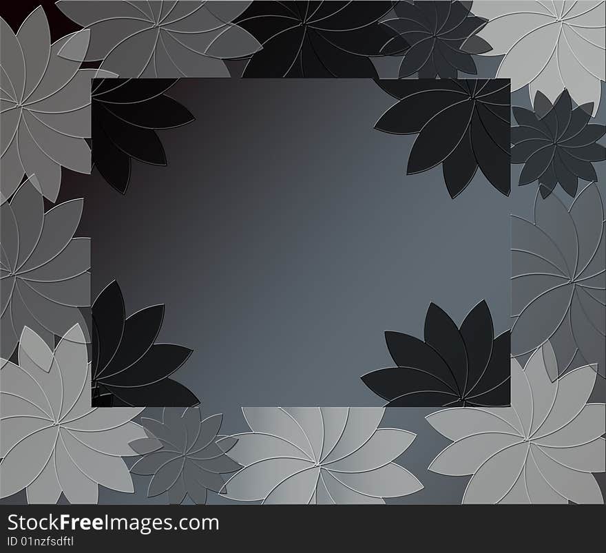 Beautiful gray background made of gray flowers. Beautiful gray background made of gray flowers