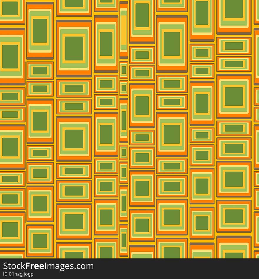 Seamless vector retro tile pattern. Seamless vector retro tile pattern