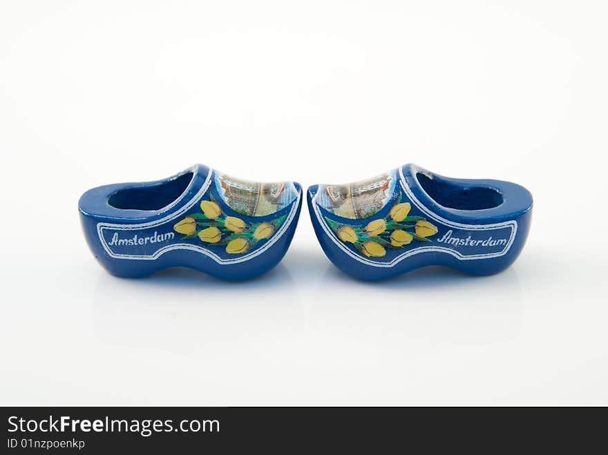 Blue clog souvenir