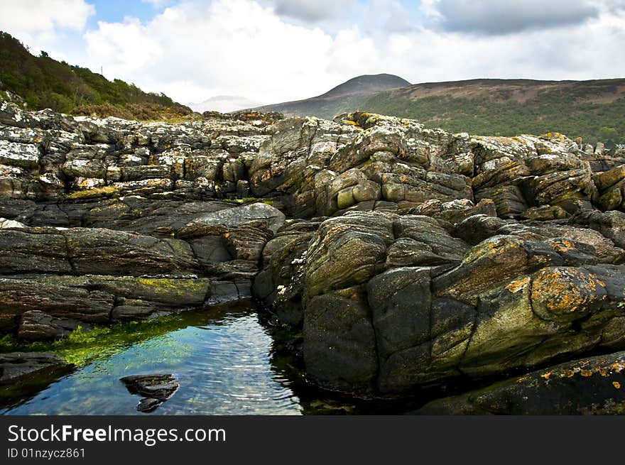 Rock Formation on Arran