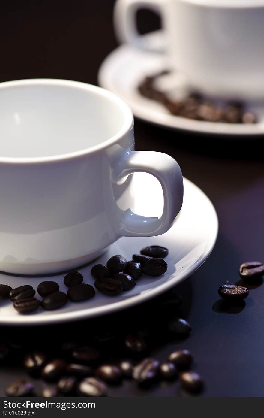 An image of coffee beans. An image of coffee beans