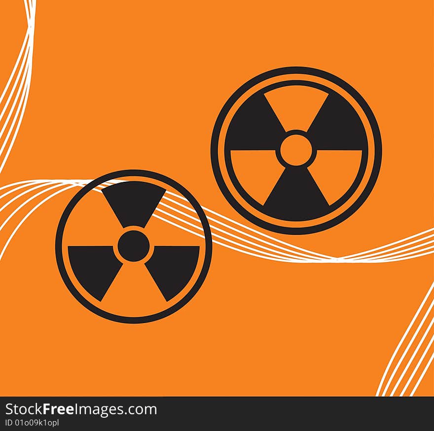 Vector sign on radiation