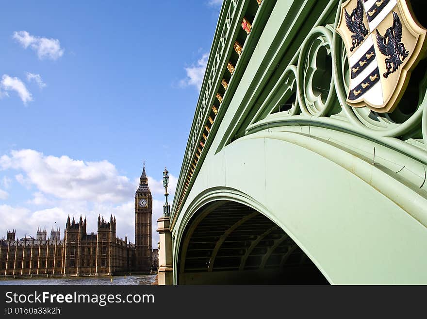 Parliament And Bridge, London, England